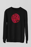 Dimmu Borgir Baskılı Unisex Siyah Sweatshirt