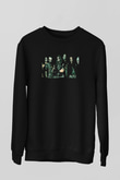 Dimmu Borgir Baskılı Unisex Siyah Sweatshirt