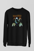Dimmu Borgir Baskılı Unisex Siyah Sweatshirt