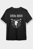 Dimmu Borgir Baskılı Unisex Siyah Tişört - Tshirt