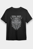 Dimmu Borgir Baskılı Unisex Siyah Tişört - Tshirt