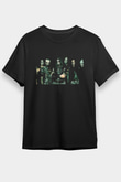 Dimmu Borgir Baskılı Unisex Siyah Tişört - Tshirt