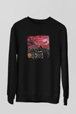 Dio Baskılı Unisex Siyah Sweatshirt