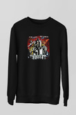 Dio Baskılı Unisex Siyah Sweatshirt