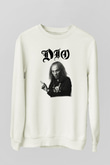 Dio Beyaz Unisex Sweatshirt