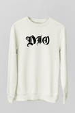 Dio Beyaz Unisex Sweatshirt