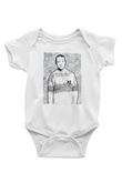 Diplo Beyaz Bebek Body - Zıbın