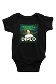 Diplo Siyah Bebek Body - Zıbın