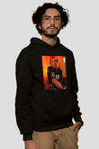 Diplo Siyah Unisex Kapüşonlu Sweatshirt