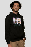 Diplo Siyah Unisex Kapüşonlu Sweatshirt