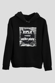 Diplo Siyah Unisex Kapüşonlu Sweatshirt