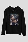 Diplo Siyah Unisex Kapüşonlu Sweatshirt