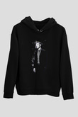 Diplo Siyah Unisex Kapüşonlu Sweatshirt