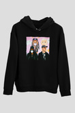 Diplo Siyah Unisex Kapüşonlu Sweatshirt