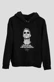 Diplo Siyah Unisex Kapüşonlu Sweatshirt