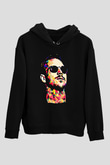 Diplo Siyah Unisex Kapüşonlu Sweatshirt