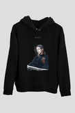 Diplo Siyah Unisex Kapüşonlu Sweatshirt
