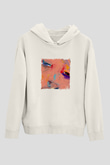 DiploBaskılı Beyaz Hoodie