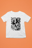 Dir En Grey Baskılı Beyaz Unisex Çocuk Tişört