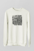 Dir En Grey Baskılı Unisex Beyaz Sweatshirt