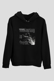 Dir En Grey Baskılı Unisex Siyah Hoodie