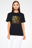 Dir En Grey Baskılı Unisex Siyah Tişört