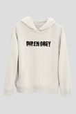 Dir En Grey Beyaz Unisex Kapşonlu Sweatshirt