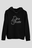 Dire Straits Siyah Unisex Kapüşonlu Sweatshirt