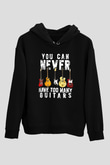Dire Straits Siyah Unisex Kapüşonlu Sweatshirt
