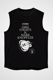 Dire Straits Siyah Unisex Kolsuz Tişört
