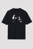 Dire Straits Siyah Unisex Oversize Tişört T-Shirt