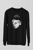 Dire Straits Siyah Unisex Sweatshirt