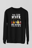 Dire Straits Siyah Unisex Sweatshirt