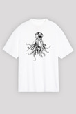 Dirty Heads Beyaz Unisex Oversize Tişört T-Shirt