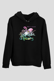 Dirty Heads Siyah Unisex Kapüşonlu Sweatshirt