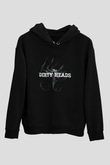 Dirty Heads Siyah Unisex Kapüşonlu Sweatshirt