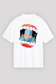 Diş hekimi Beyaz Unisex Oversize Tişört T-Shirt