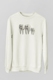 Diş hekimi Beyaz Unisex Sweatshirt