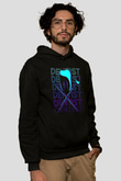 Diş Hekimi Siyah Unisex Kapüşonlu Sweatshirt