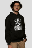 Diş Hekimi Siyah Unisex Kapüşonlu Sweatshirt
