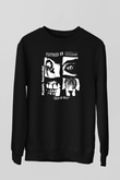 Discharge Siyah Unisex Sweatshirt