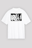 Disko Beyaz Unisex Tişört T-Shirt - TişörtFabrikası