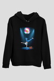 Disko Siyah Unisex Hoodie