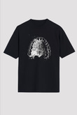Dişler Renkli Baskılı Unisex Oversize Tişört - Tshirt