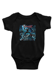 Dismember Baskılı Unisex Siyah Bebek Body - Zıbın