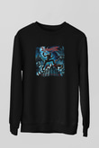 Dismember Baskılı Unisex Siyah Sweatshirt
