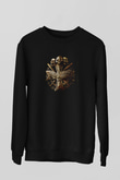Dismember Baskılı Unisex Siyah Sweatshirt