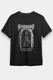 Dissection Baskılı Unisex Siyah Tişört - Tshirt