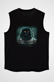 Disturbed Baskılı Unisex Siyah Kolsuz Tişört