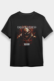 Disturbed Baskılı Unisex Siyah Tişört